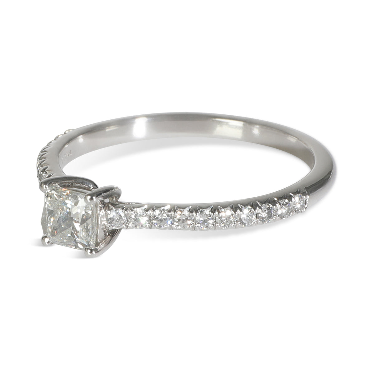 0.39 ct Princess Diamond Novo Engagement Ring