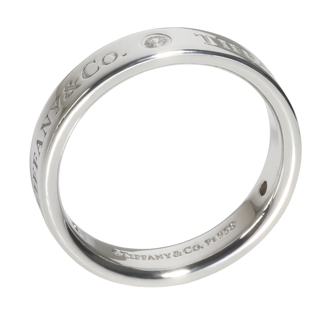 Platinum Diamond T&Co. Band