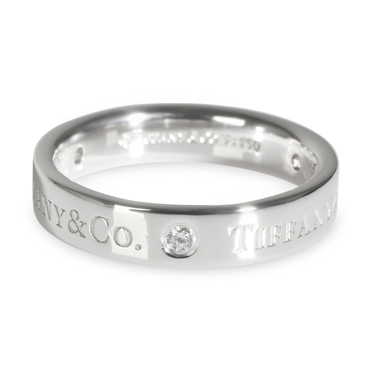 Platinum Diamond T&Co. Band