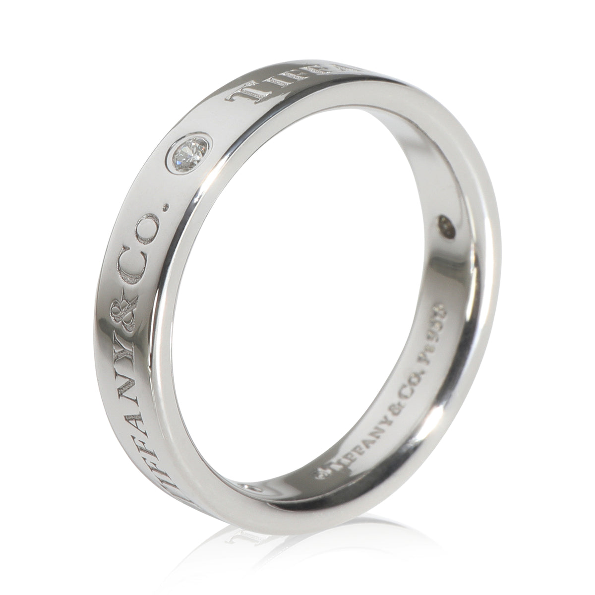 Platinum Diamond T&Co. Band