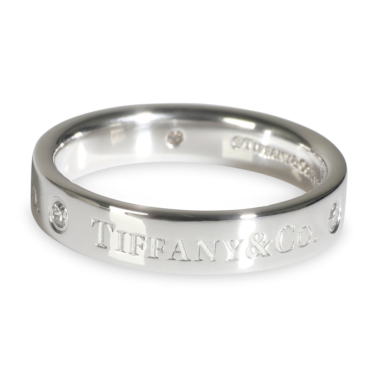 Platinum Diamond T&Co. Band