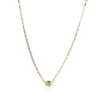 Yellow Gold Diamond Damour Necklace