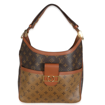 Reverse Monogram Dauphine Hobo MM