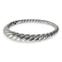 Sterling Silver  Pure Form Cable Bracelet