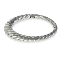 Sterling Silver  Pure Form Cable Bracelet