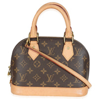 Monogram Canvas Alma BB