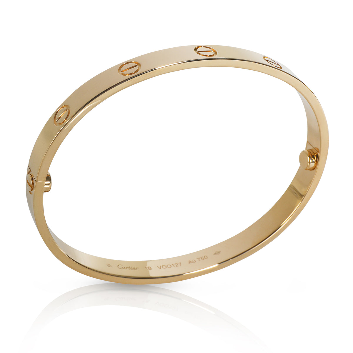 Yellow Gold  Love Bracelet