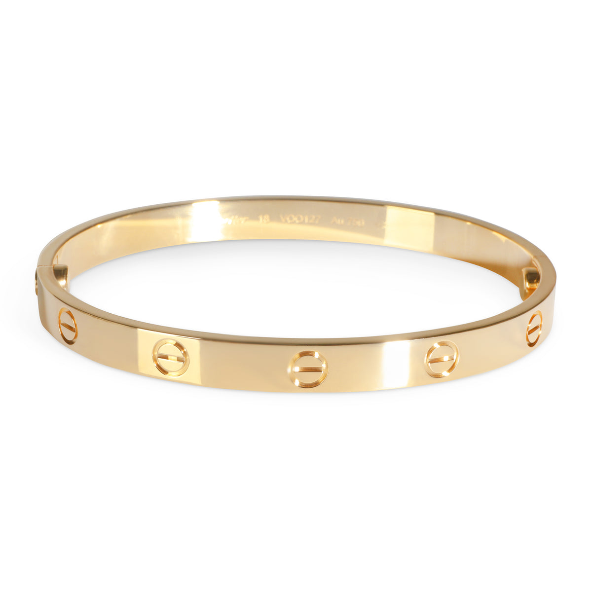 Yellow Gold  Love Bracelet