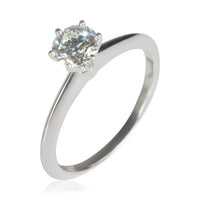 0.76 ct Round Brilliant Diamond Engagement Ring