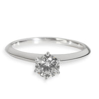 0.76 ct Round Brilliant Diamond Engagement Ring