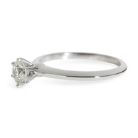 0.76 ct Round Brilliant Diamond Engagement Ring