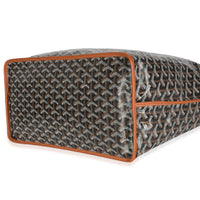 Gold Black Goyardine Canvas Anjou GM