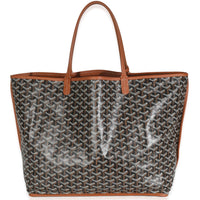 Gold Black Goyardine Canvas Anjou GM