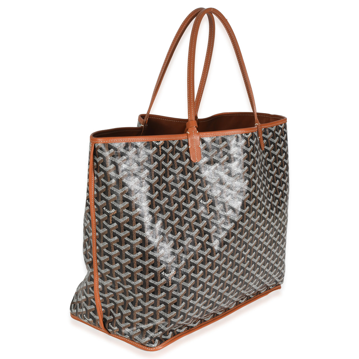 Gold Black Goyardine Canvas Anjou GM