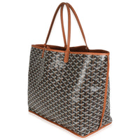 Gold Black Goyardine Canvas Anjou GM