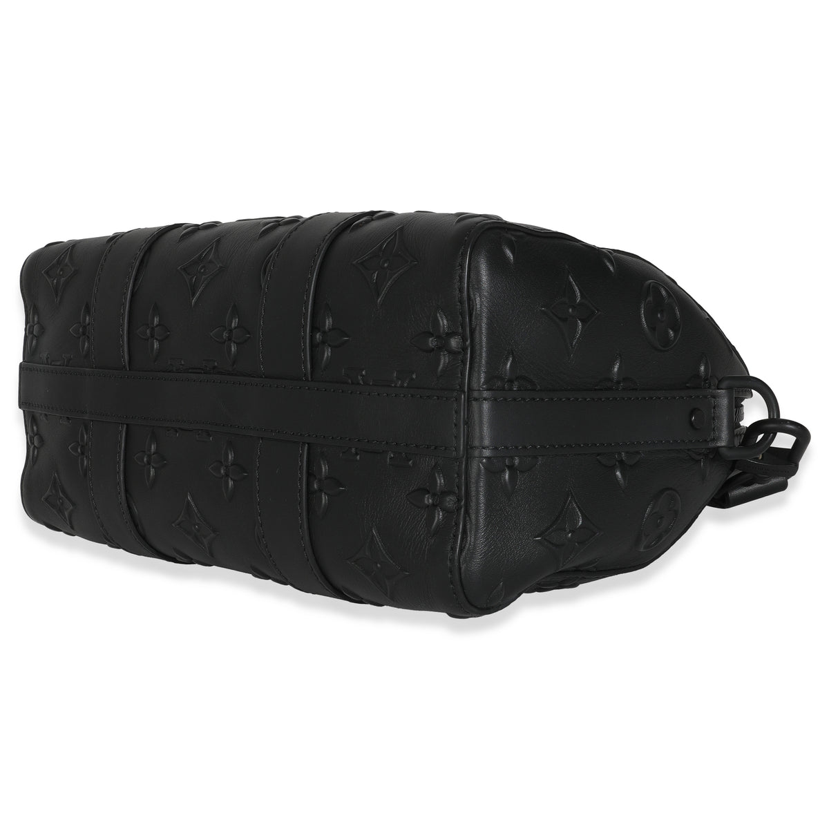 Black Monogram Seal City Keepall