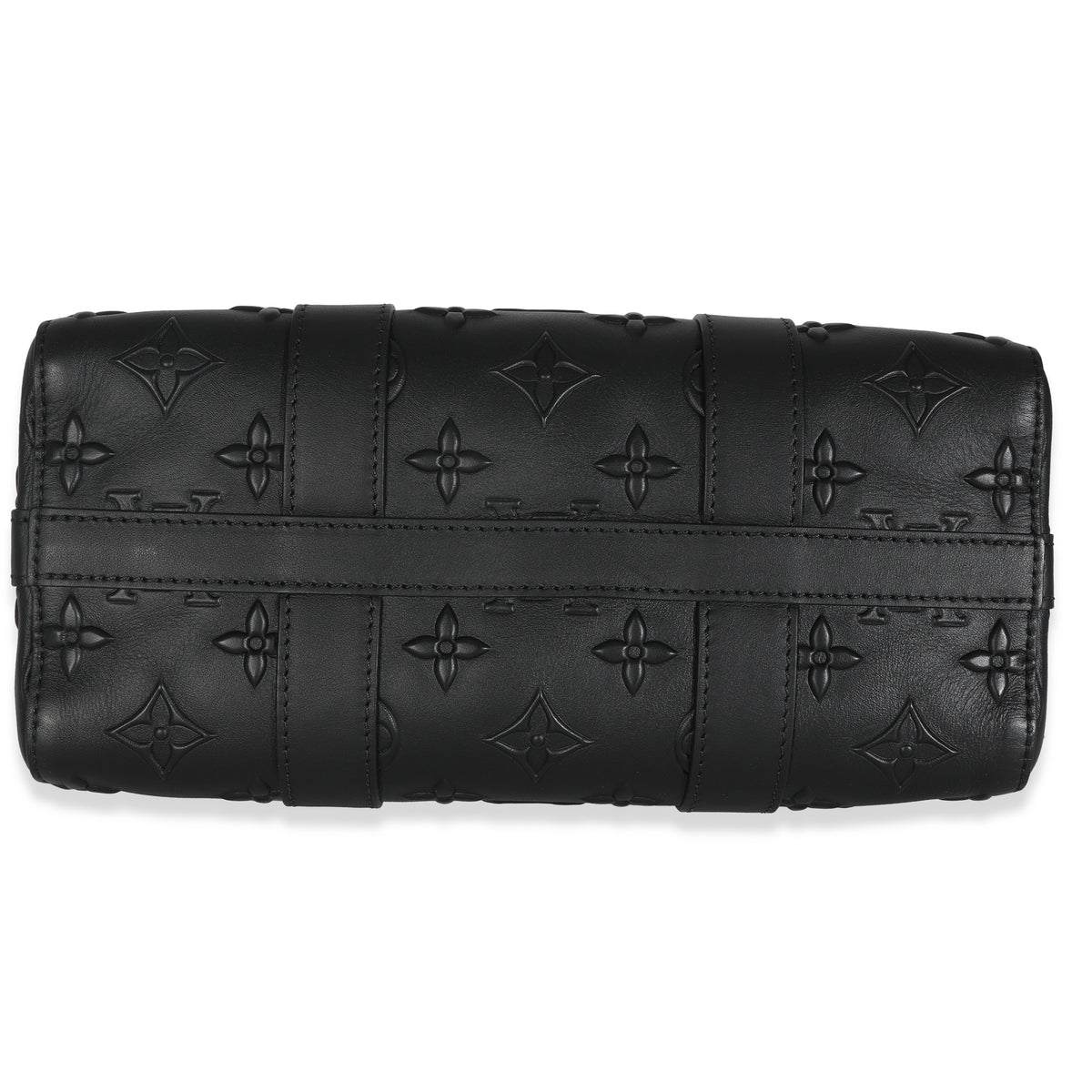 Black Monogram Seal City Keepall