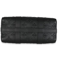 Black Monogram Seal City Keepall