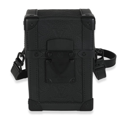 Black Taurillon Monogram Vertical Trunk Wearable Wallet