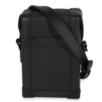 Black Taurillon Monogram Vertical Trunk Wearable Wallet