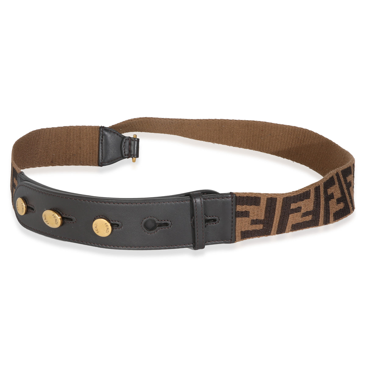 Brown Zucca Canvas Adjustable Strap