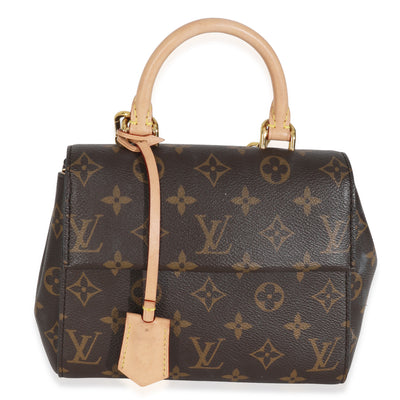 Beige Monogram Canvas Mini Cluny