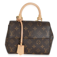 Beige Monogram Canvas Mini Cluny