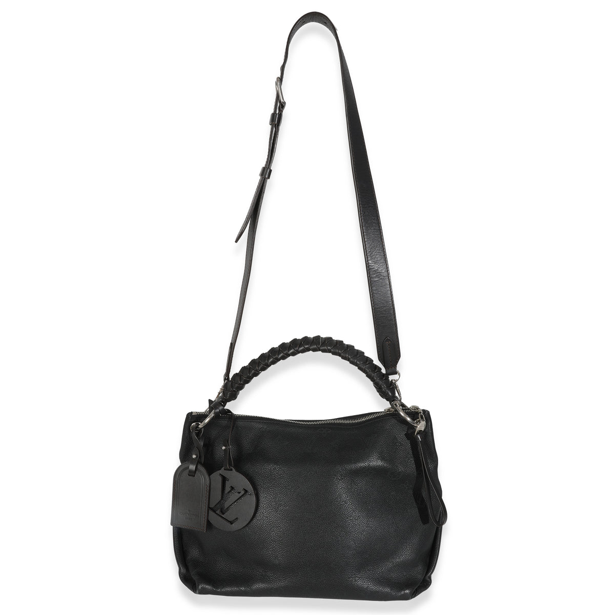 Black Monogram Mahina Beaubourg Hobo MM