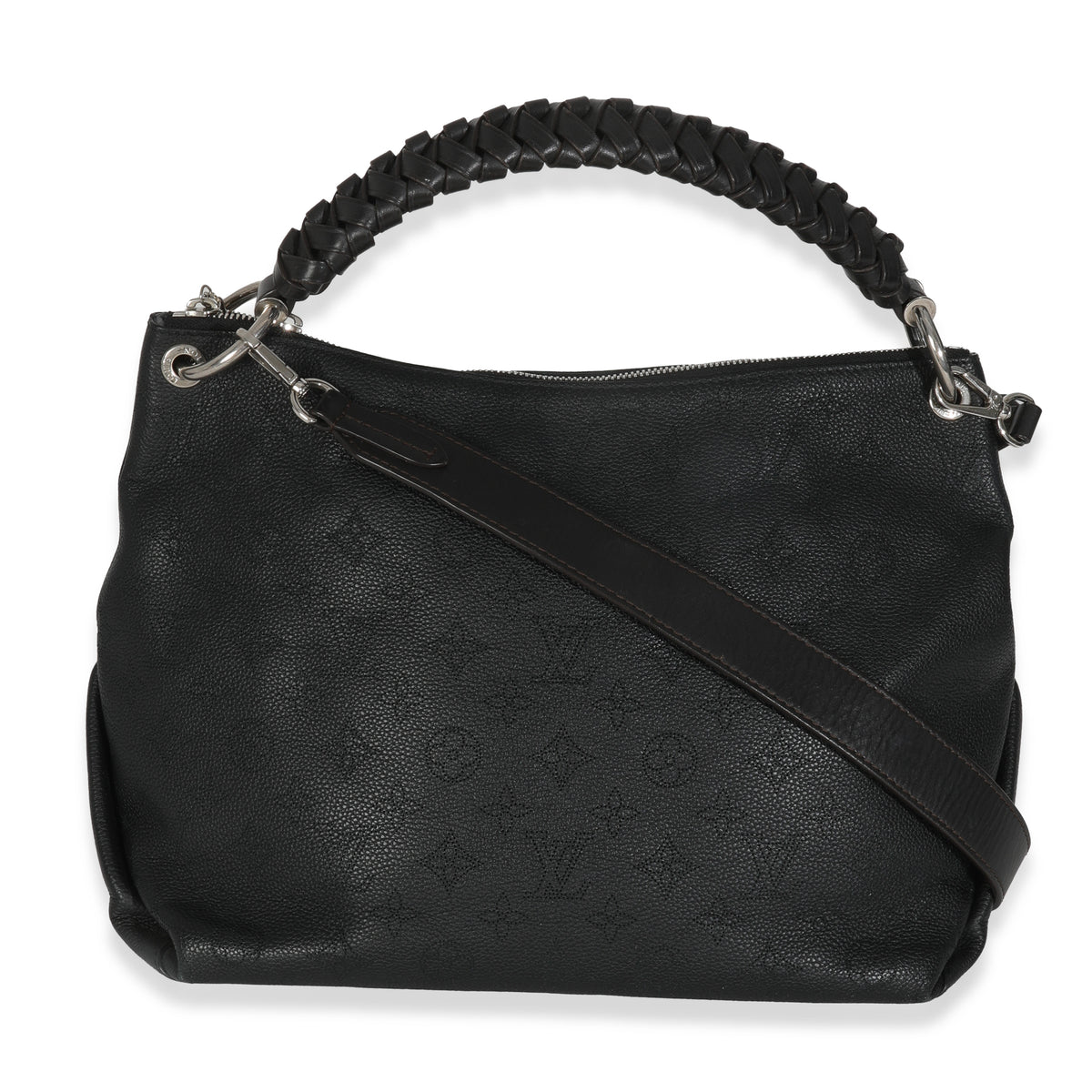 Black Monogram Mahina Beaubourg Hobo MM