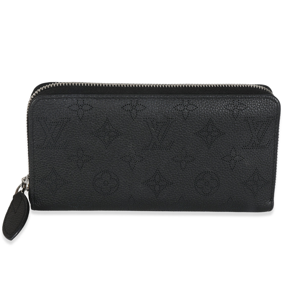 Black Monogram Mahina Zippy Wallet