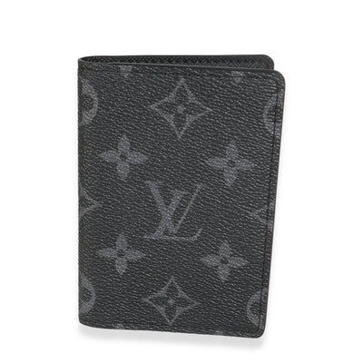 Monogram Eclipse Canvas Pocket Organizer