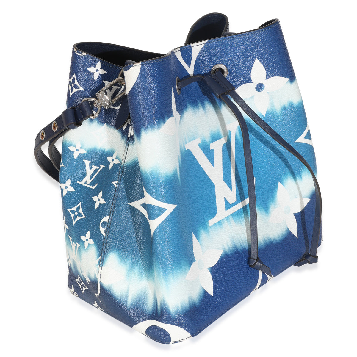 Blue Monogram Escale Canvas NeoNoe MM