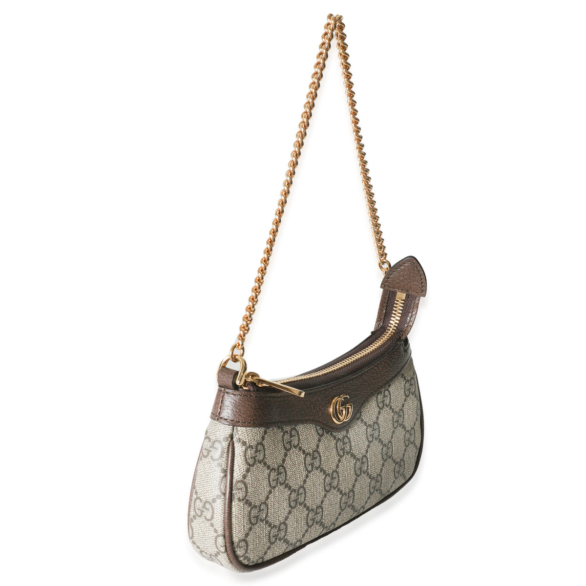 Beige GG Supreme Canvas Ophidia Mini Bag