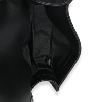 Black Quilted Caviar Small Boy Handbag