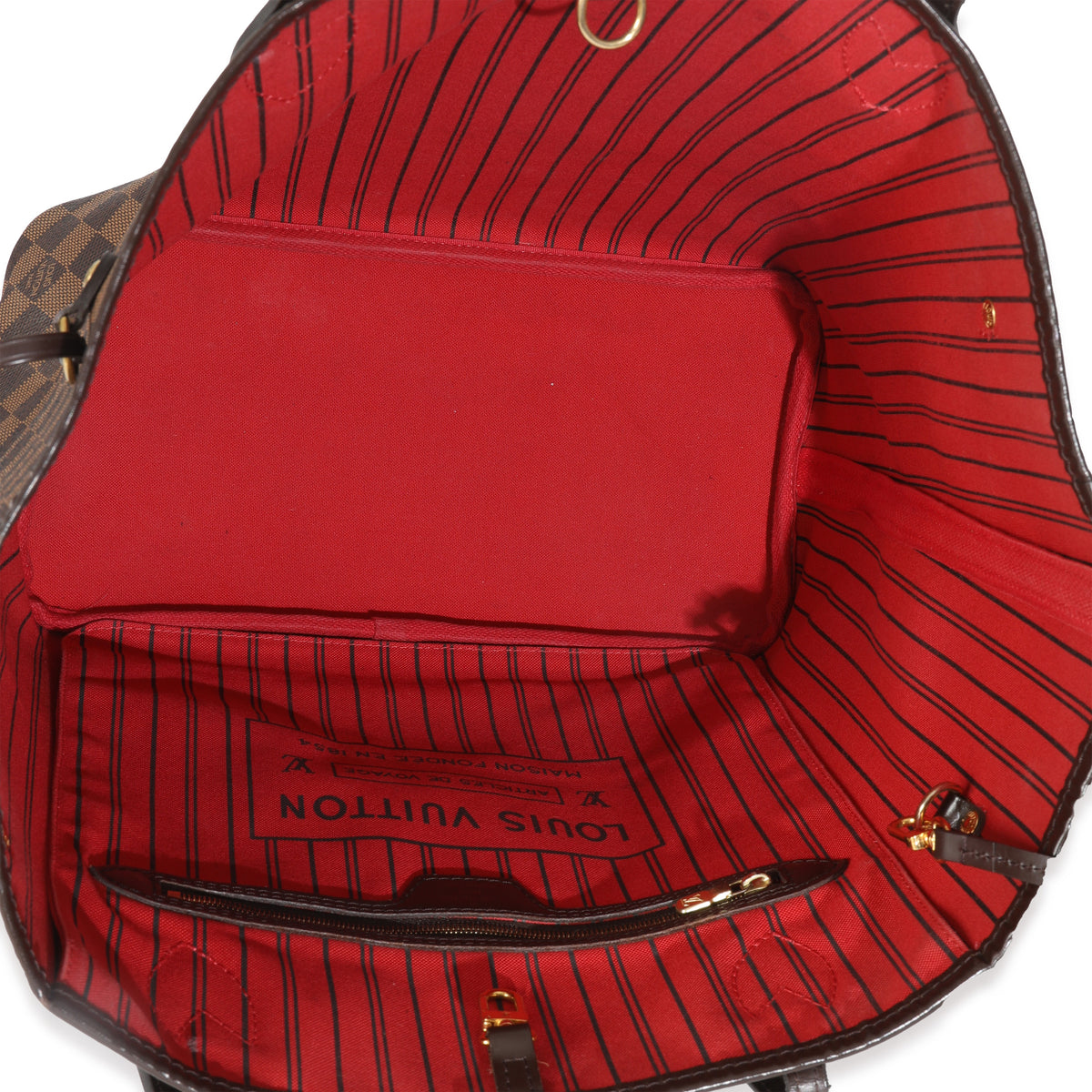 Damier Ebene Canvas Neverfull MM