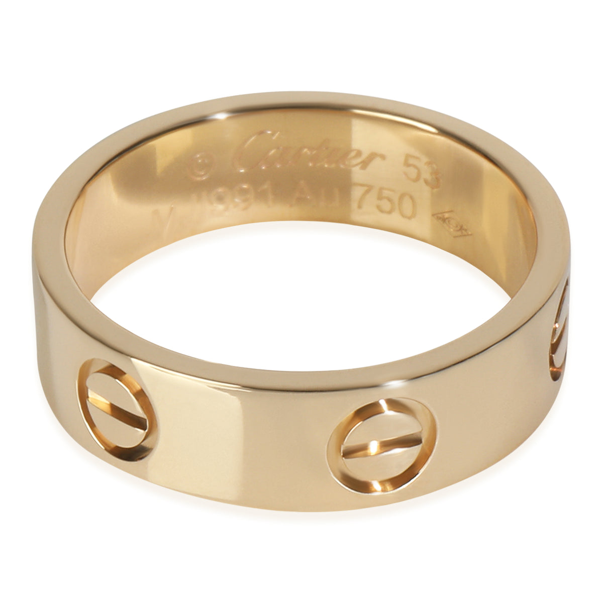 Yellow Gold  Love Ring