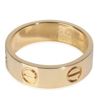 Yellow Gold  Love Ring