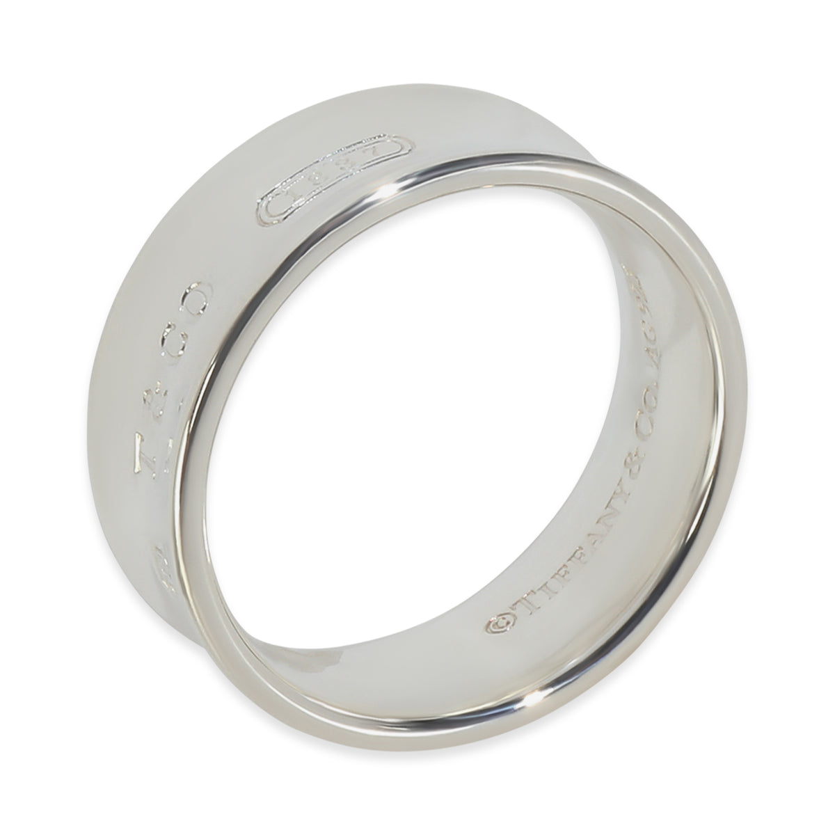 Sterling Silver  Medium 1837 Ring