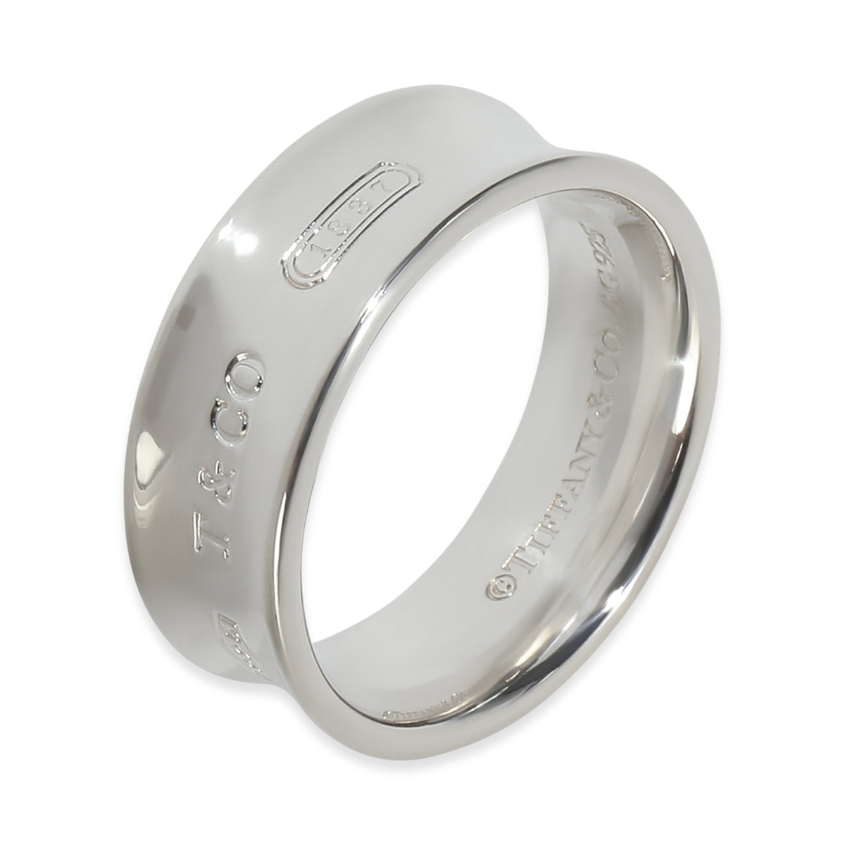 Sterling Silver  Medium 1837 Ring