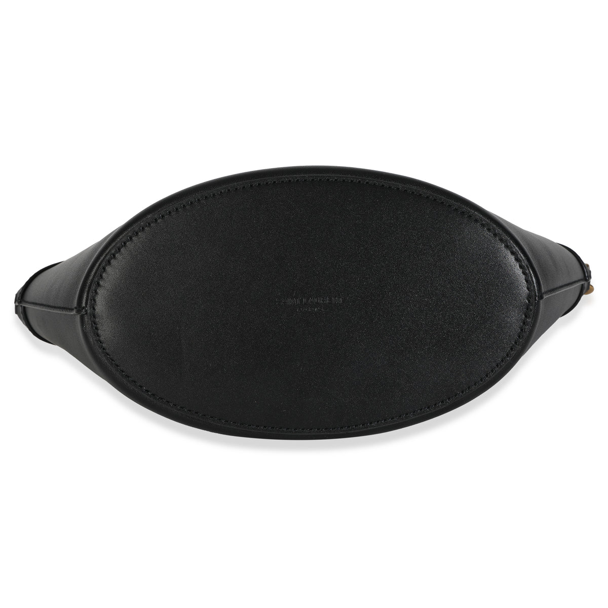 Black Smooth Leather Mini Celia Tote