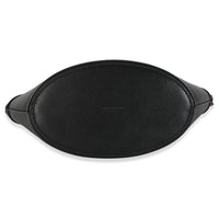 Black Smooth Leather Mini Celia Tote