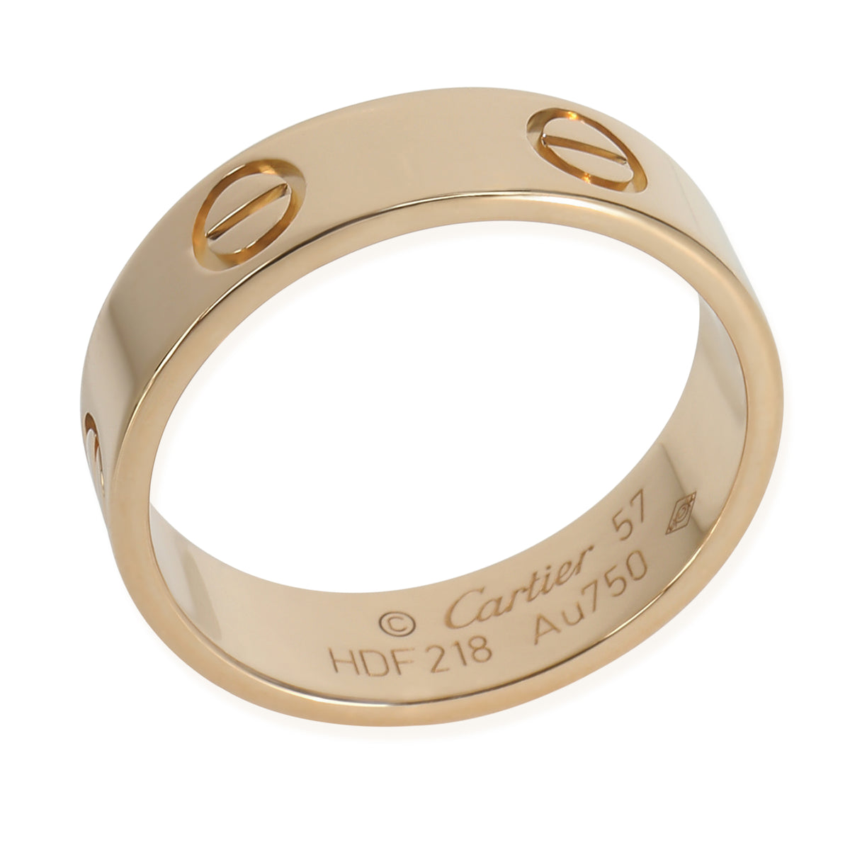Yellow Gold  Love Ring