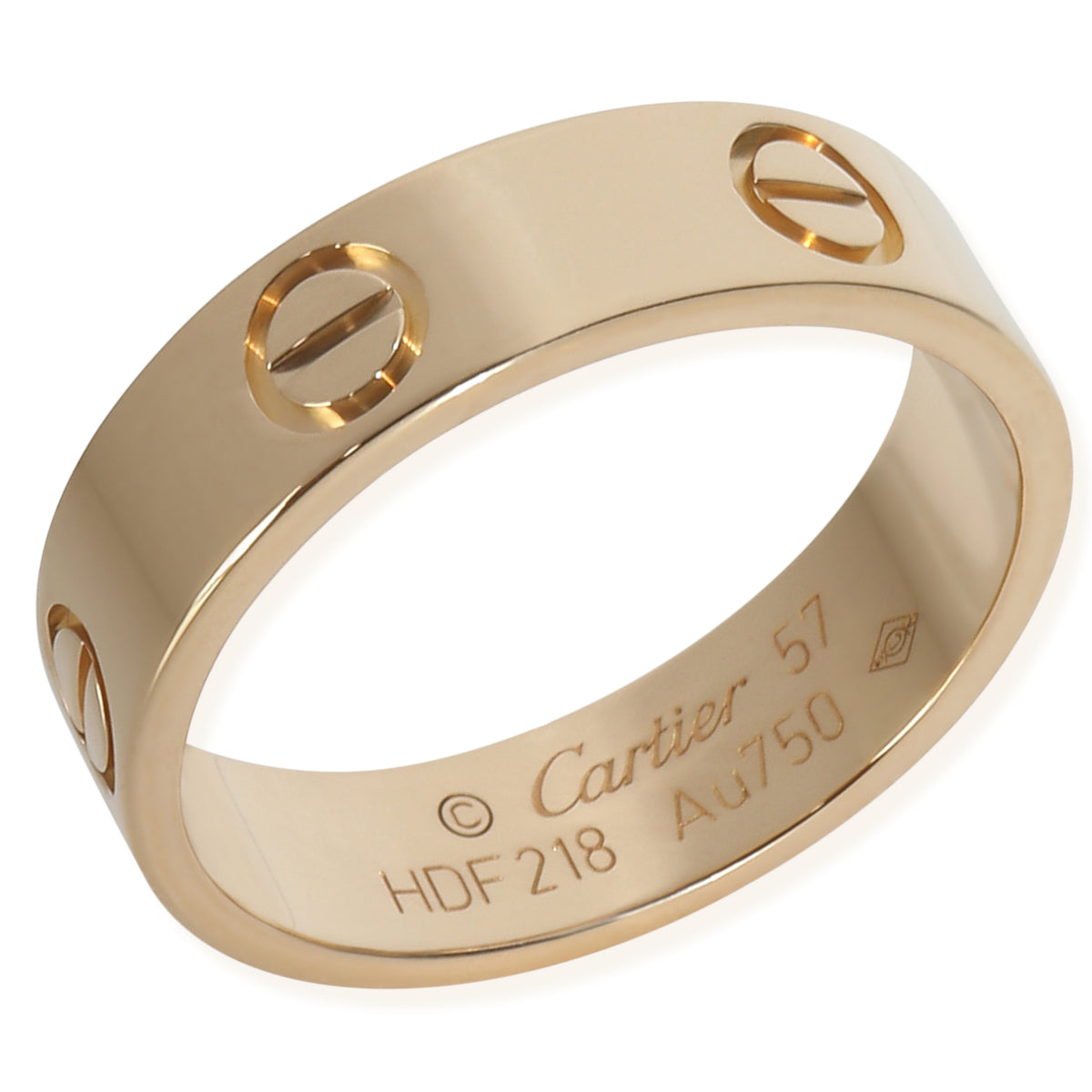 Yellow Gold  Love Ring