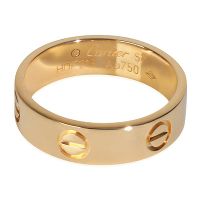 Yellow Gold  Love Ring