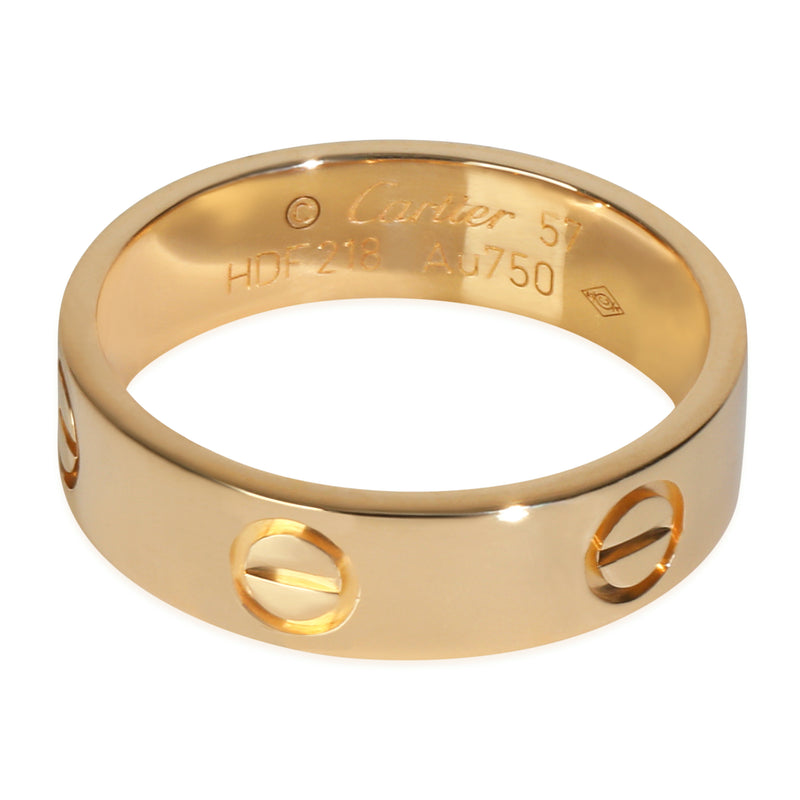 Yellow Gold  Love Ring