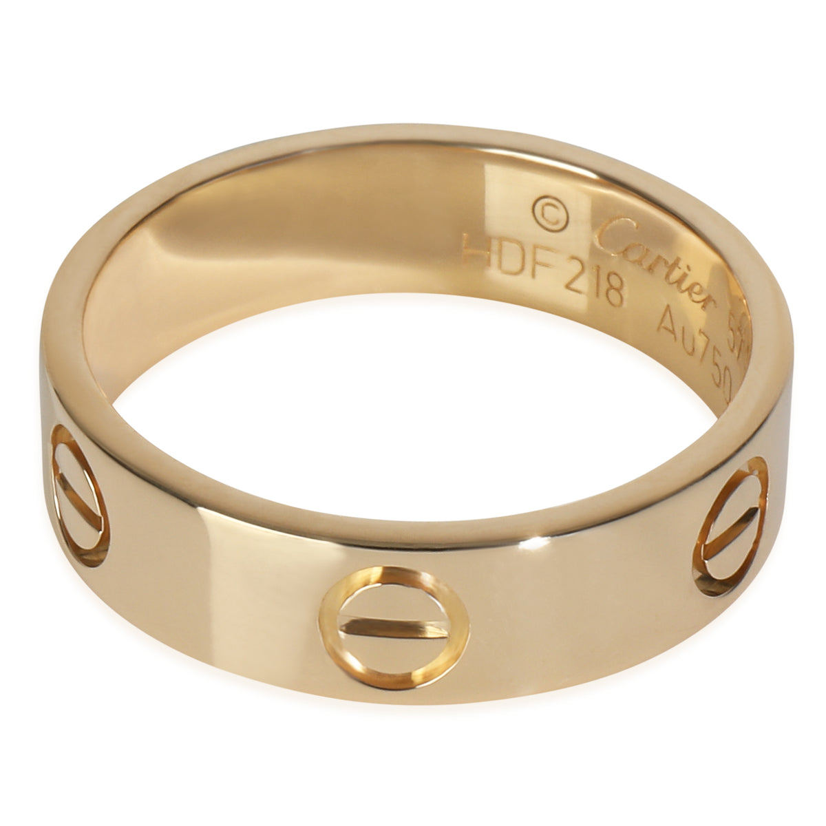 Yellow Gold  Love Ring