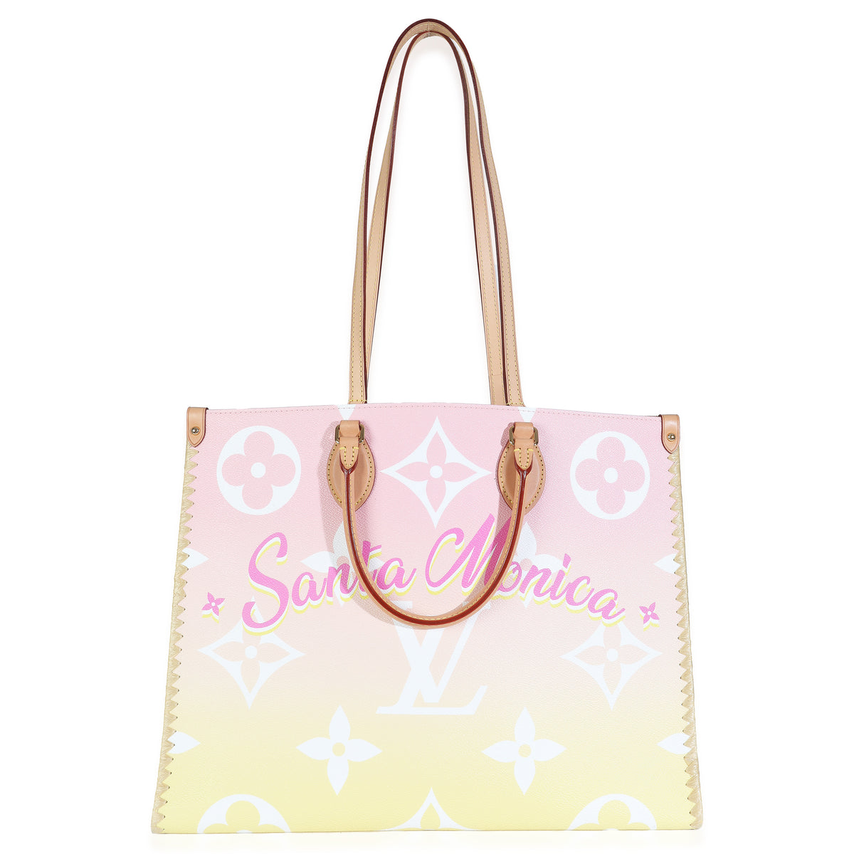 Light Pink Monogram Giant By The Pool Santa Monica Onthego GM