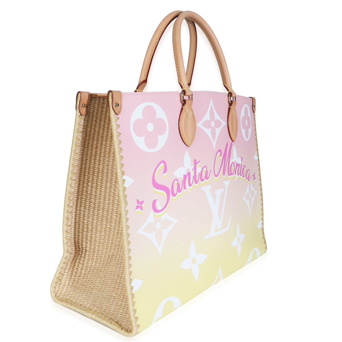 Light Pink Monogram Giant By The Pool Santa Monica Onthego GM