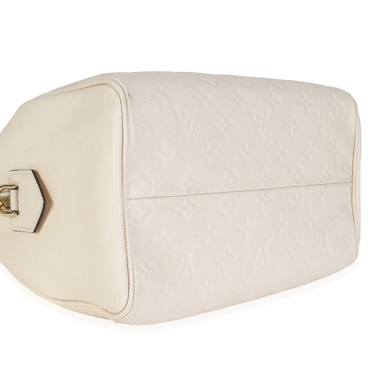 Cream Empreinte Caramel Calfskin Speedy Bandouliere 25 NM