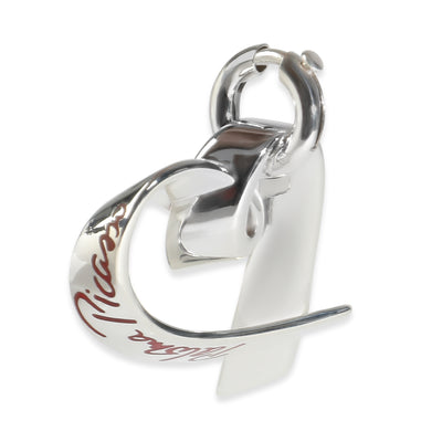 Sterling Silver Paloma Picasso Large Loving Heart Charm